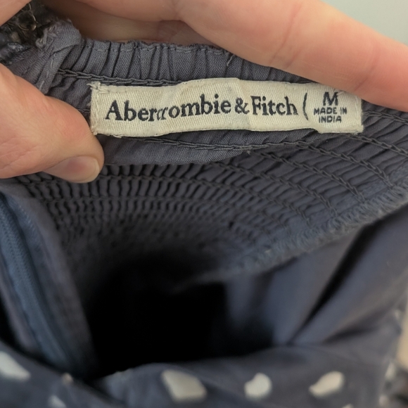 Abercrombie & Fitch Cotton Polka Dot Dress - Picture 8 of 11